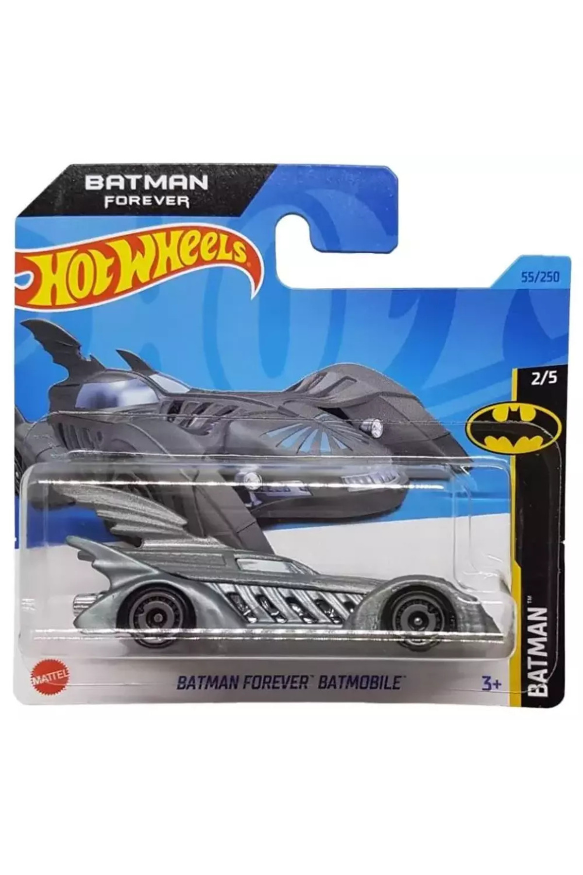 ماشین اسباب بازی BATMAN FOREVER BATMOBILE SINGLE CARS MATTEL هات ویلز اورجینال HOT WHEELS