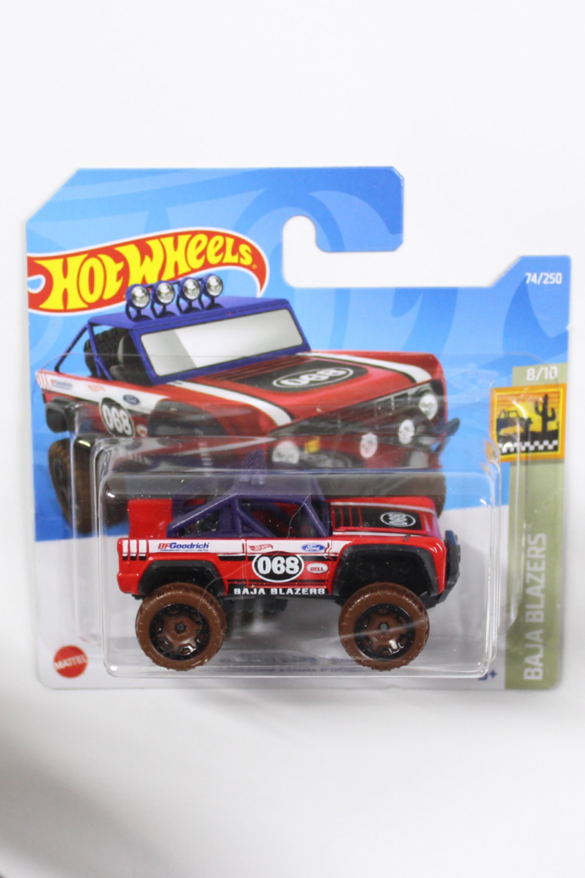 ماشین اسباب بازی BAJA BLAZERS سفارشی فورد برانکو هات ویلز اورجینال HOT WHEELS