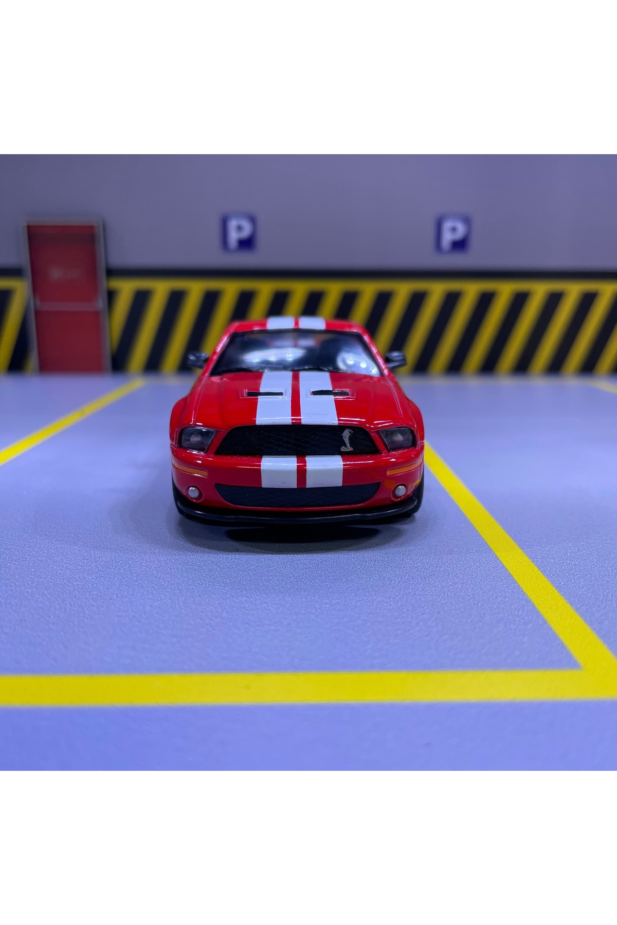 مدل خودرو 2007 SHELBY GT500 1 36 SCALE KINSMART DIECAST METAL MODEL CAR TOY PULL DROP اورجینال Kinsmart