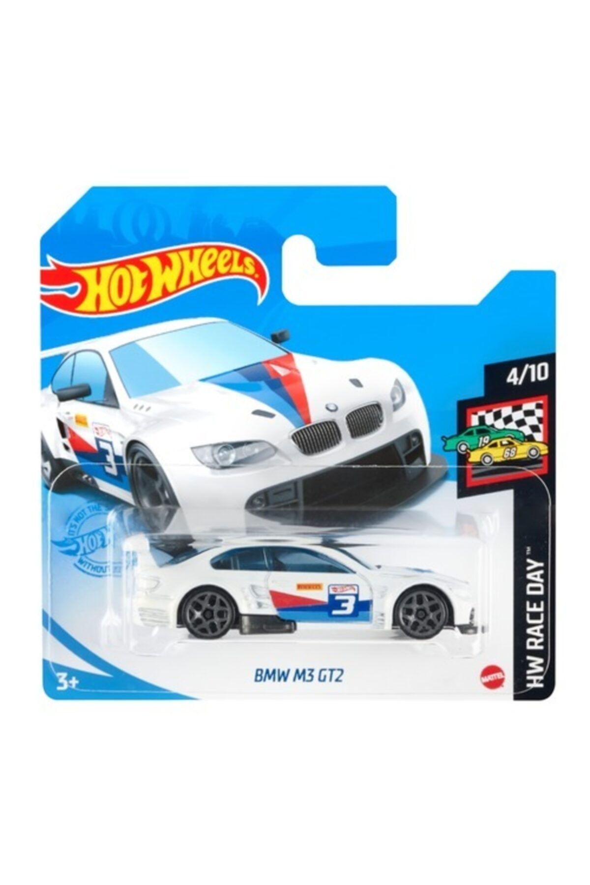 ماشین اسباب بازی BMW M3 GT2 GTC82 SINGLE CAR هات ویلز اورجینال HOT WHEELS