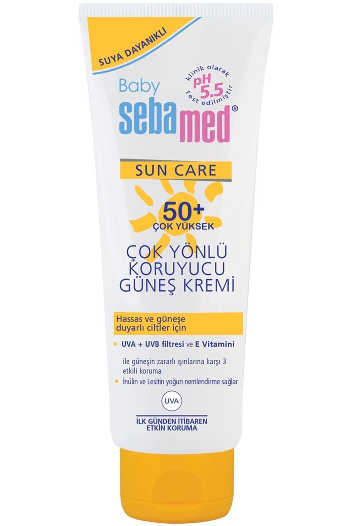 Sebamed کرم ضد آفتاب بچگانه محافظ پوست با SPF 50+ مقاوم در برابر آب 75 میلی لیتر