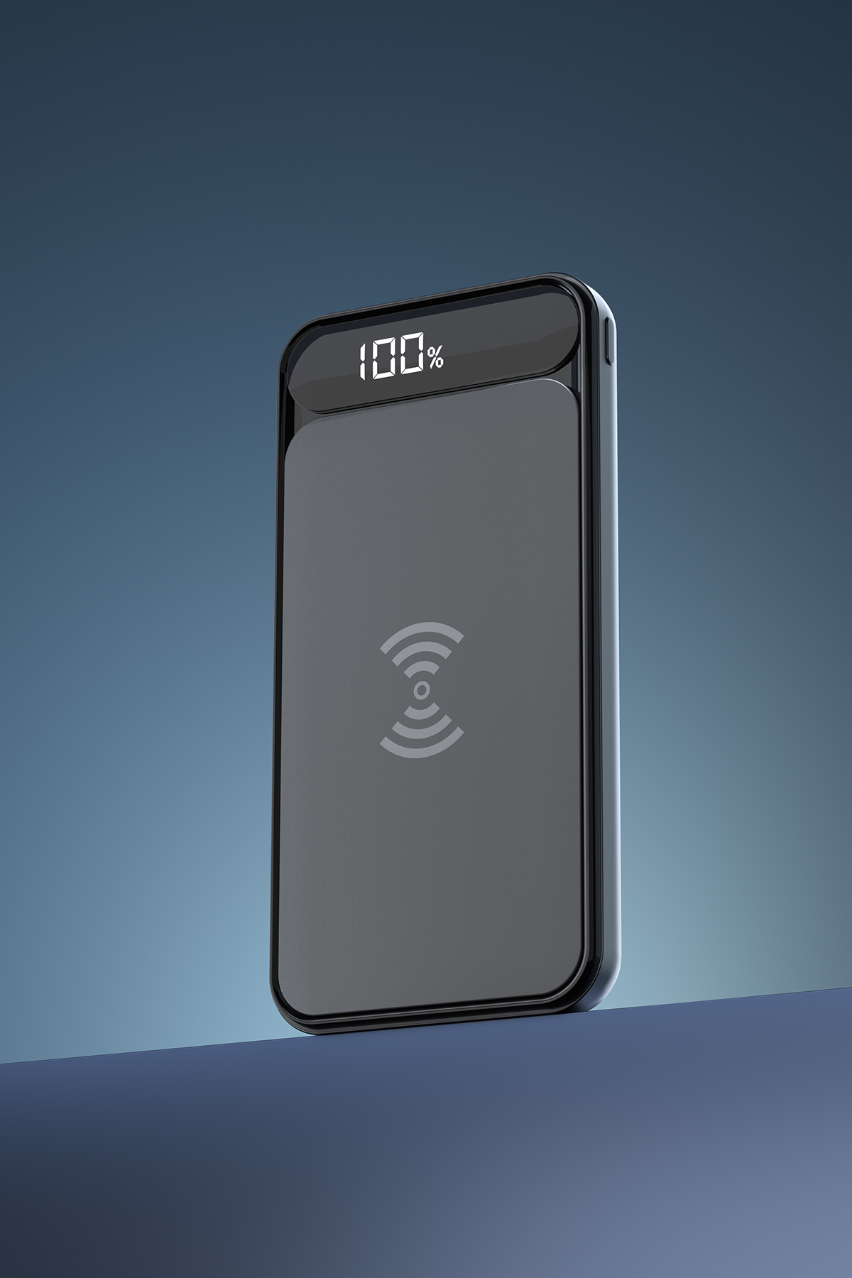 پاوربانک IP 217W 10000MAH 2 پورت USB مشکی شارژر باتری قابل حمل بی سیم اورجینال S-Link