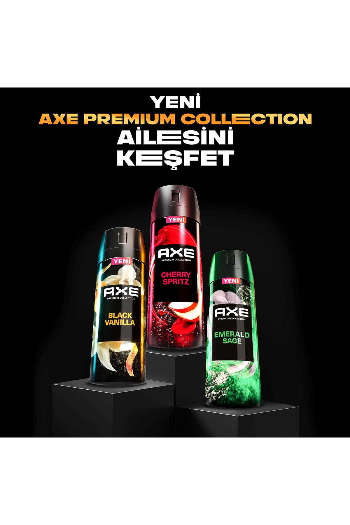 دئودورانت و رول آن مردانه اسپری آقایان گیلاس 150 میل وانیل سیاه EMERALD SAGE Axe