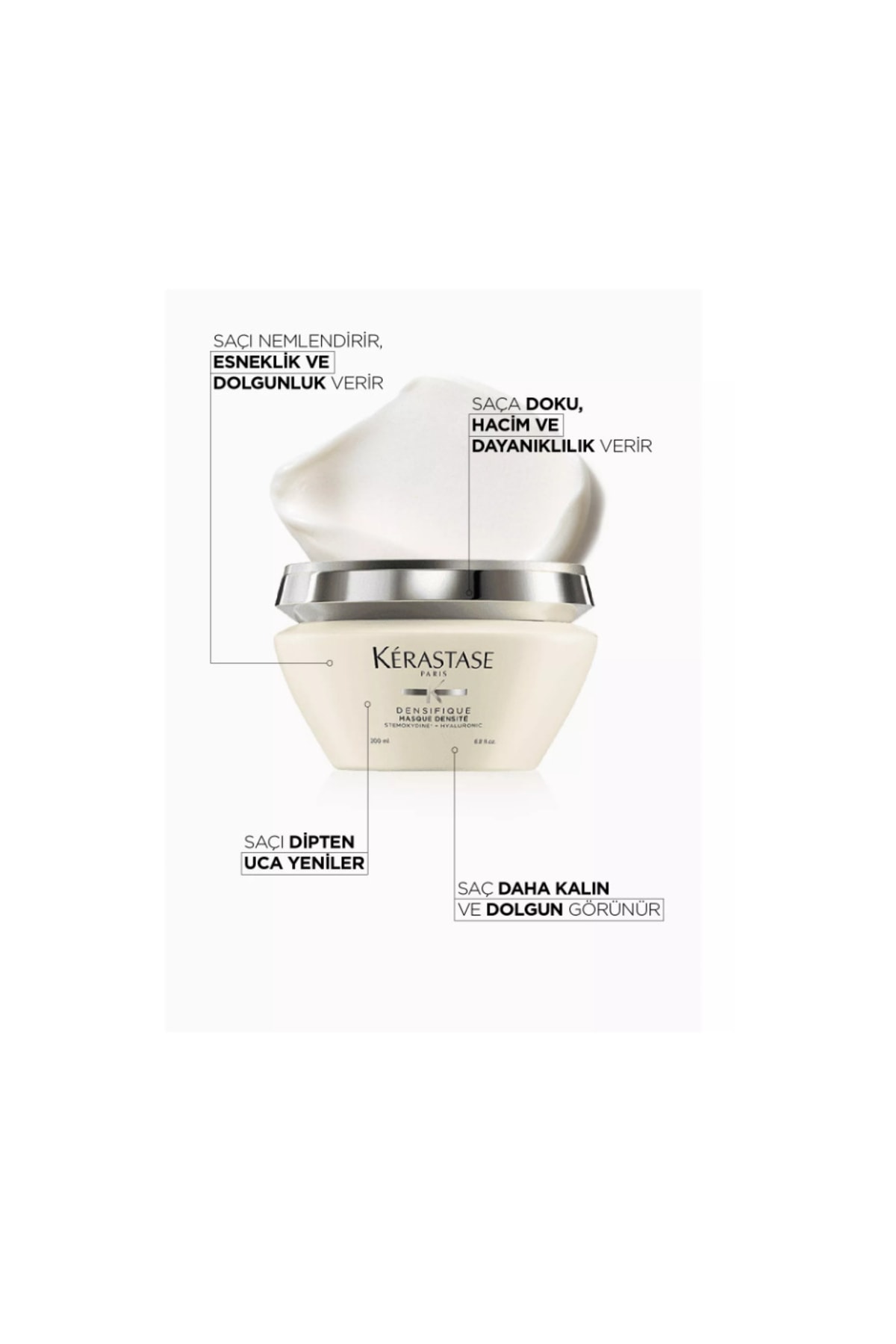 ماسک موضعی ضد رقیقی مو برای موهای نازک ۲۰۰ میلی لیتر کراستاس Kerastase