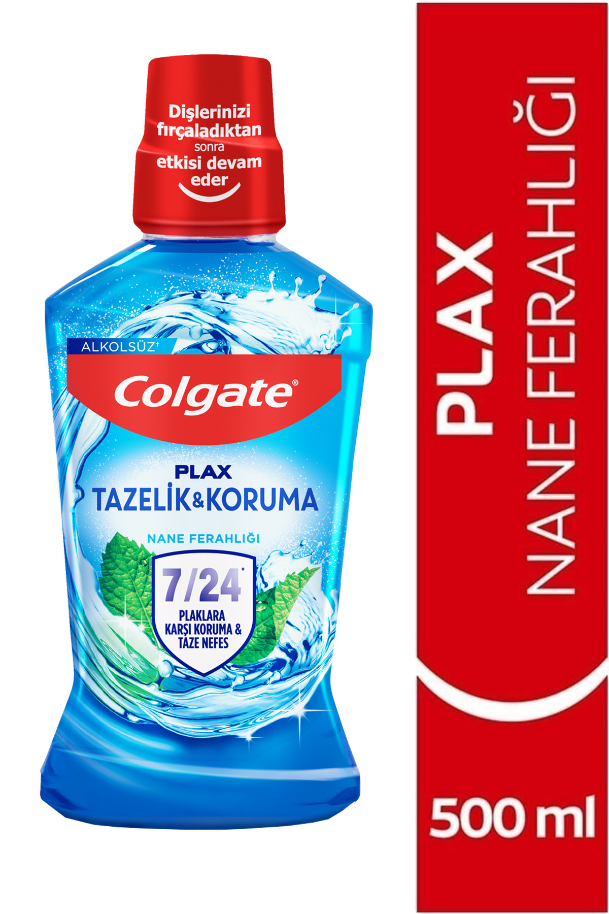 دهان شویه بدون الکل با طعم نعنا 500 میلی لیتر مناسب مراقبت از دهان کلگیت Colgate