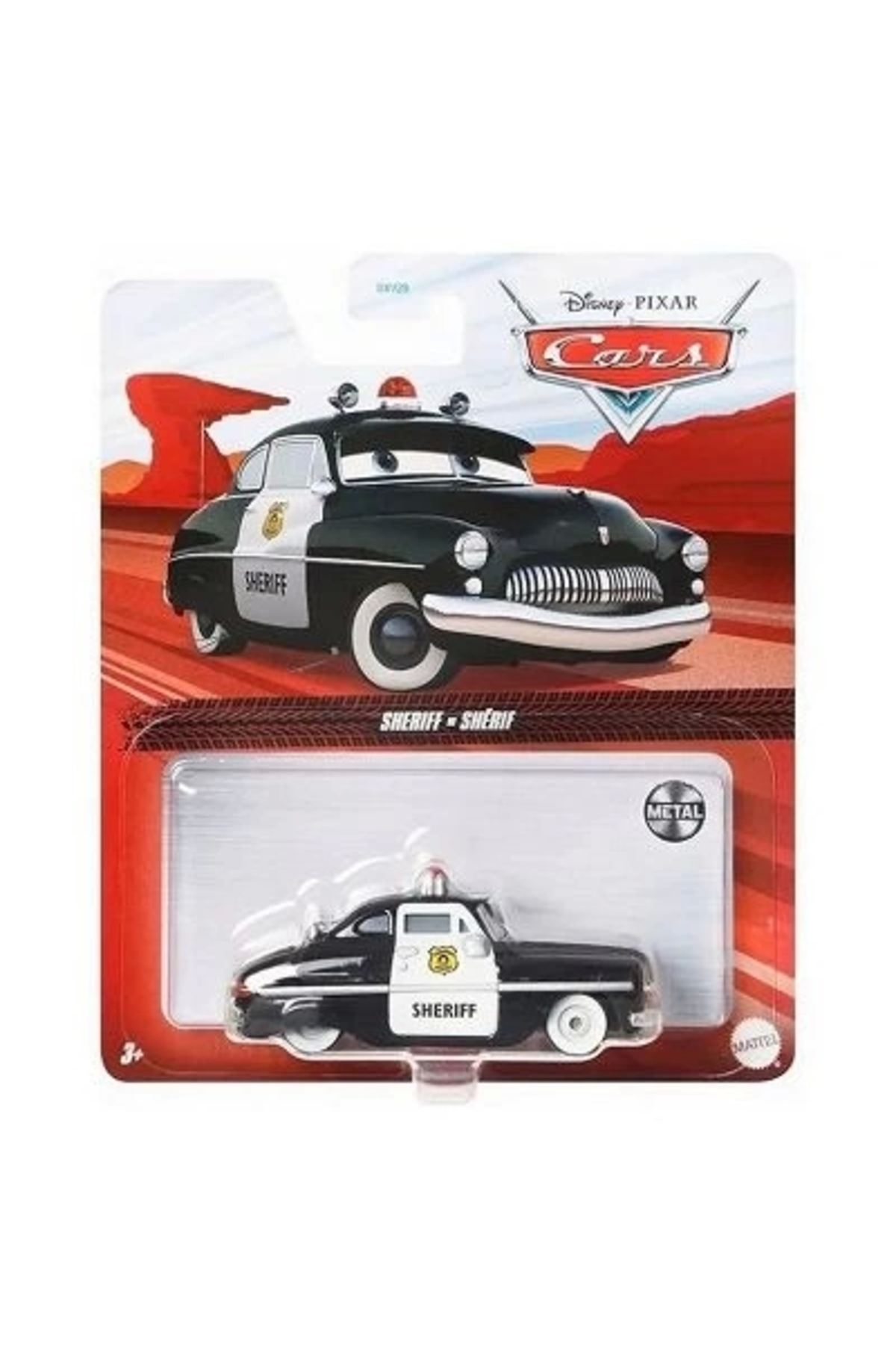 مدل خودرو DISNEY CARS SHERIFF DXV29 FLM15 اورجینال DİSNEY