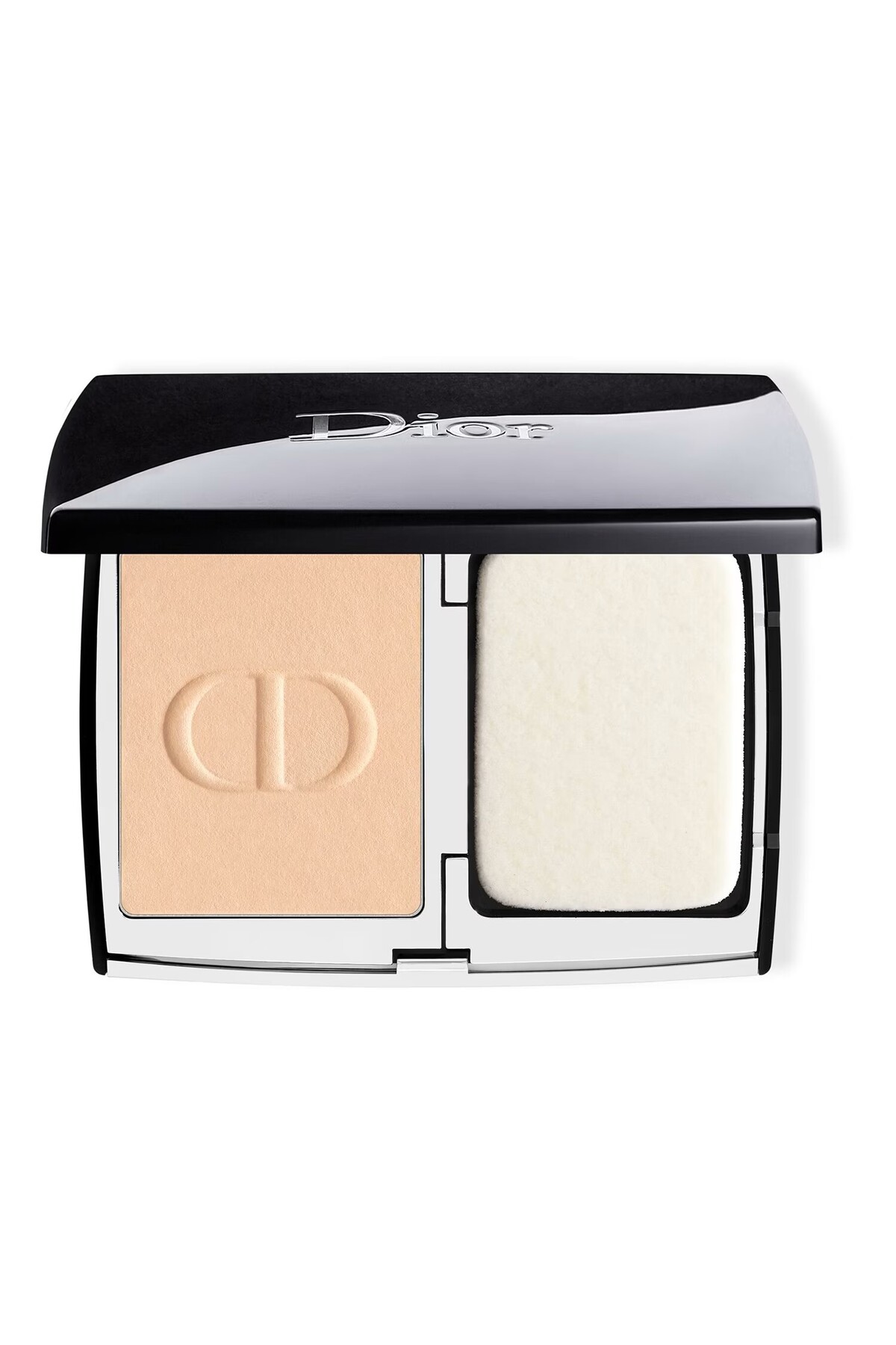 Dior پودر فشرده مخملی طبیعی برای پوشش ۲۴ ساعته