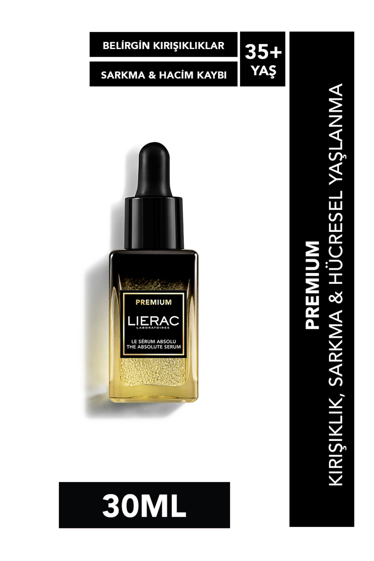 سرم پوست 30 میل ترمیم کننده ضد پیری غلیظ اورجینال Lierac
