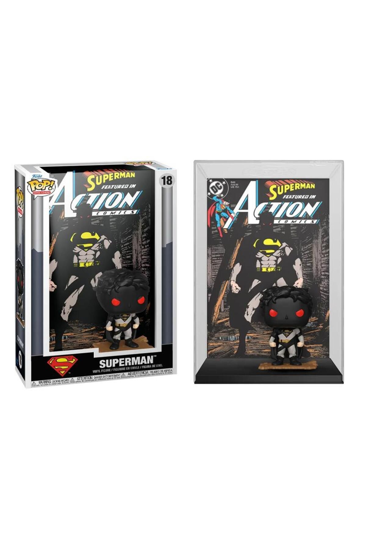 فیگور جلدهای کمیک پاپ DC SUPERMAN ACTION COMICS NO:18 Funko