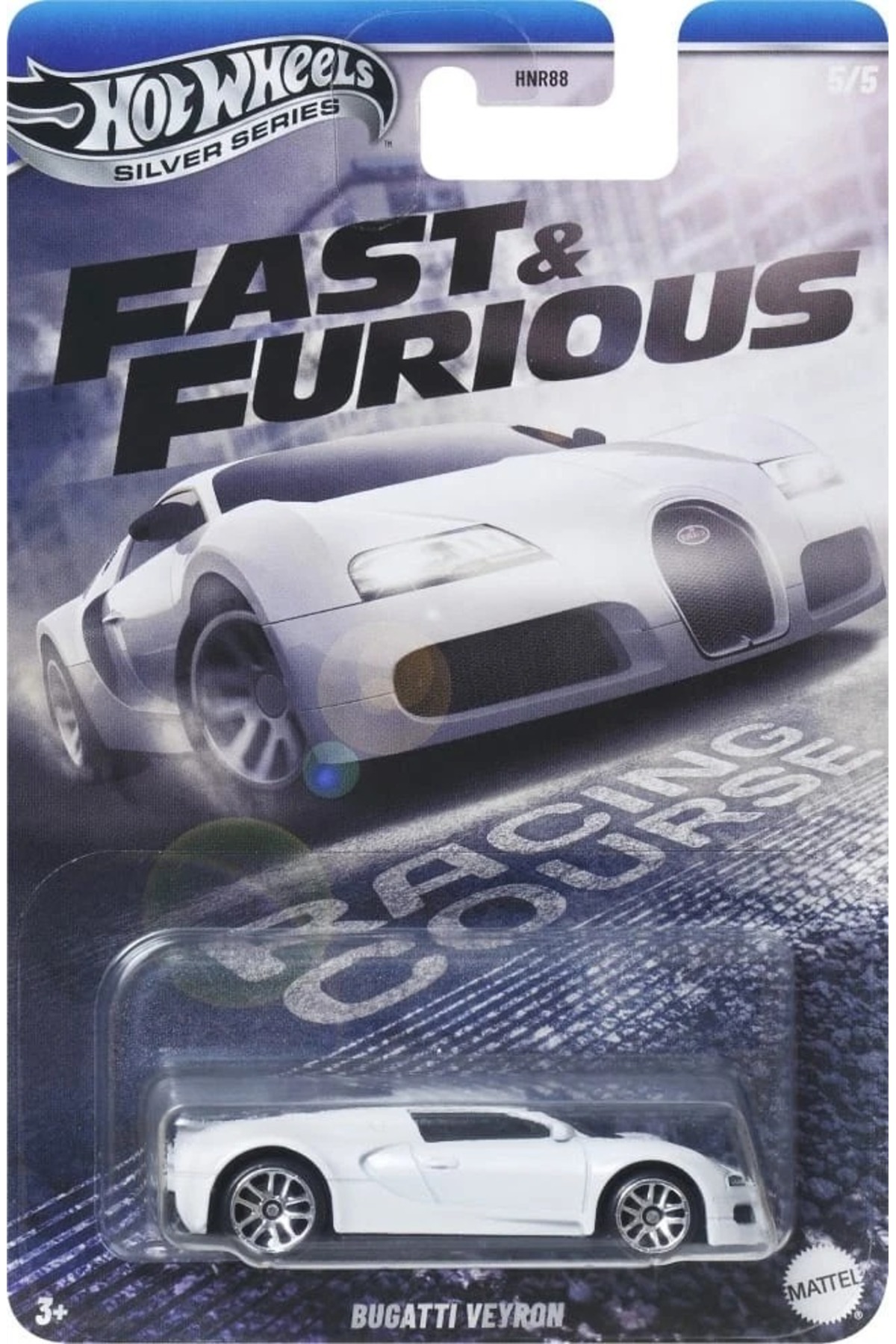 ماشین اسباب بازی مجموعه مسابقات 5 تایی LONG KART FAST & FURIOUS CIVIC INTEGRA 240Z NOVA VEYRON از ترکیه HOT WHEELS