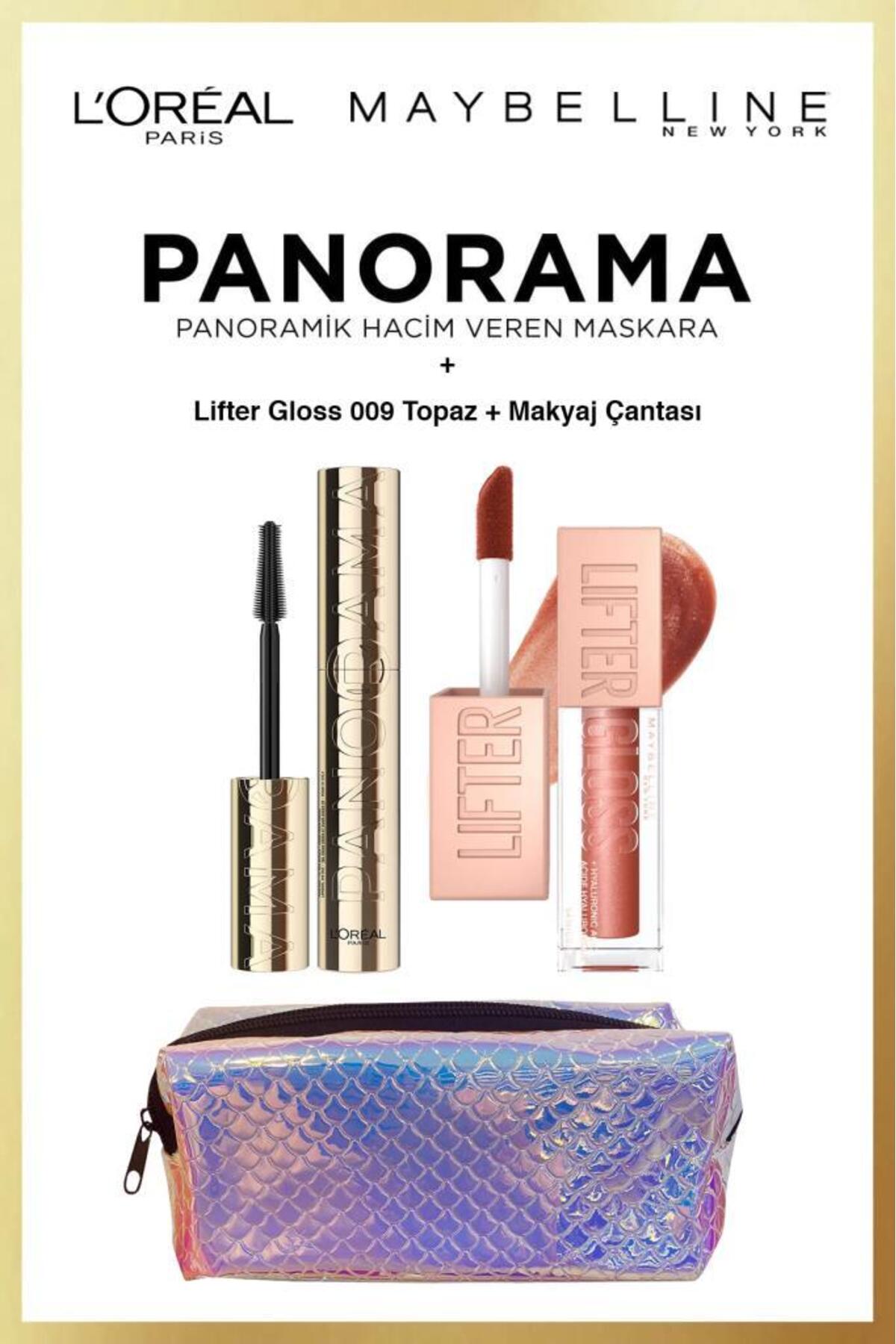 ریمل PANORAMA BROWN MAYBELLINE LIFTER براق 009 لب چشم TOPAZ L'Oreal Paris
