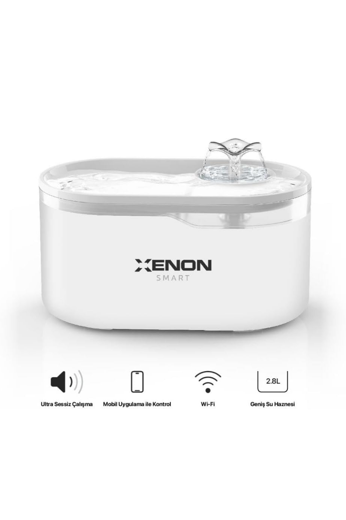 آبنمای آب خودکار حیوانات خانگی زنون اسمارت Xenon Smart، مدل B02878600002 با ۴ فیلتر یدکی