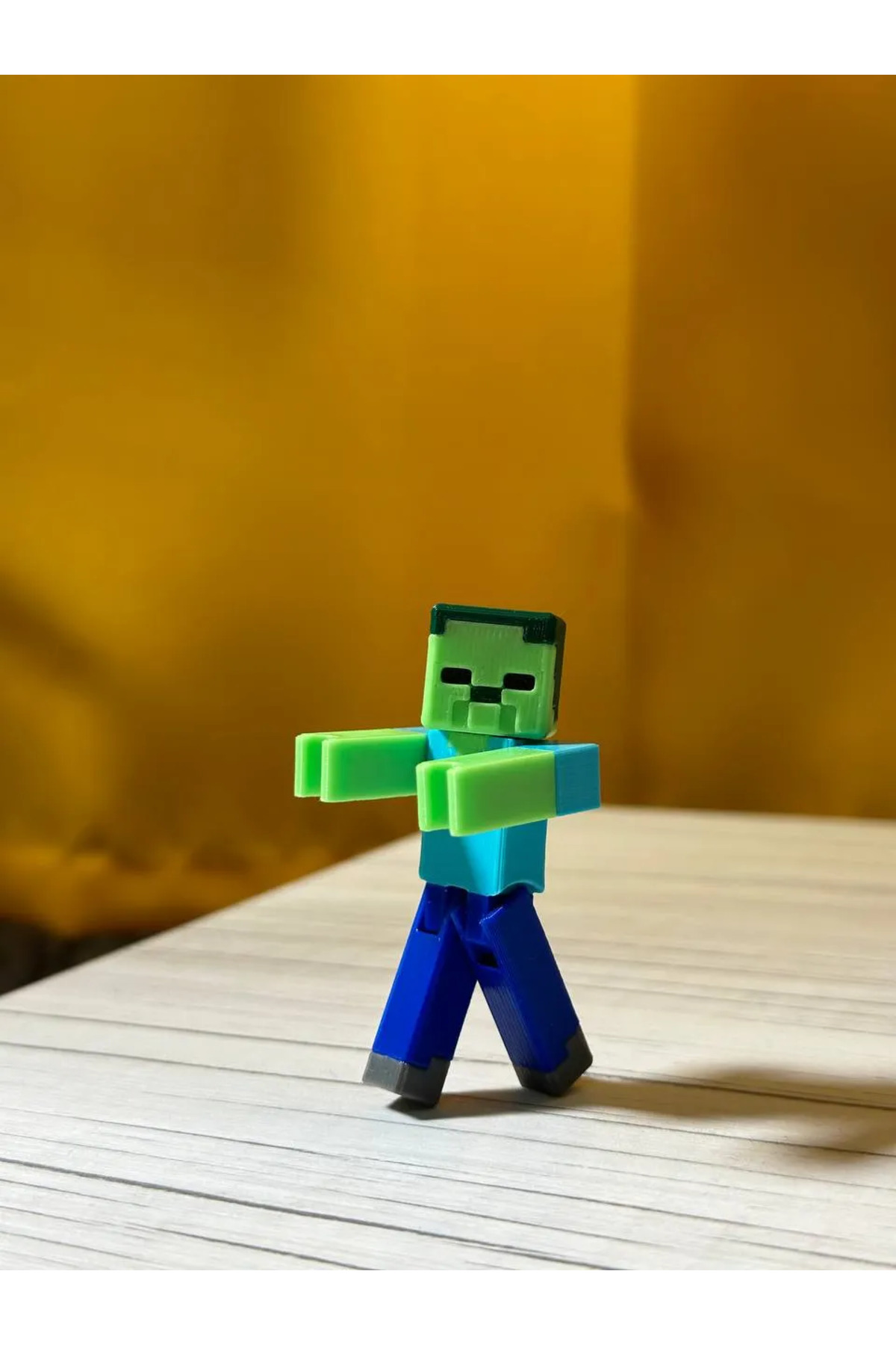 اسباب بازی های فیگور شخصیت زامبی 3 بعدی MINECRAFT اورجینال Lumina3D
