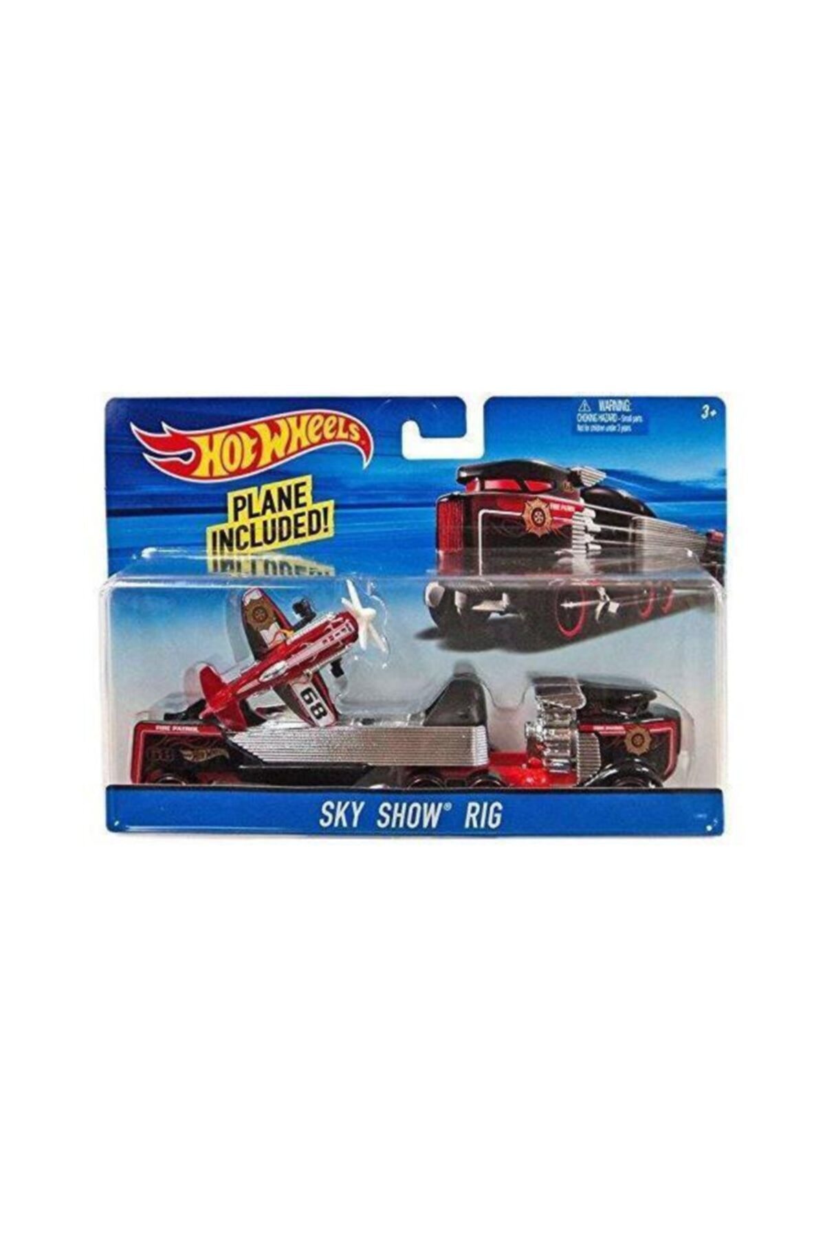 ماشین اسباب بازی HOT WHEELS SUPER SKY SHOW RIG CARRIER TRUCKS از ترکیه HOT WHEELS