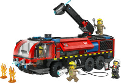 مجموعه ساختنی کامیون آتش‌نشانی فرودگاه لگو LEGO سیتی City مدل 60499، ۶۹۱ قطعه، حداقل سن ۷ سال