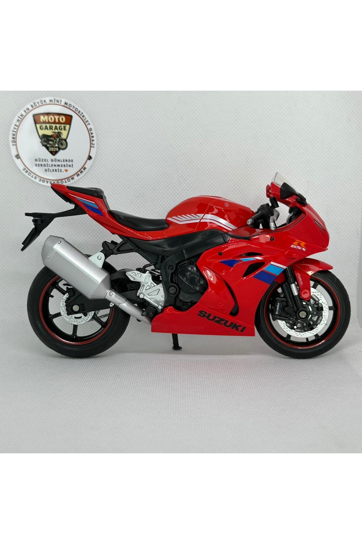 مدل خودرو موتورسیکلت سوزوکی GSX R1000 1:12 DIECAST – اسباب بازی کلکسیونی فلزی دارای مجوز اورجینال WELLY