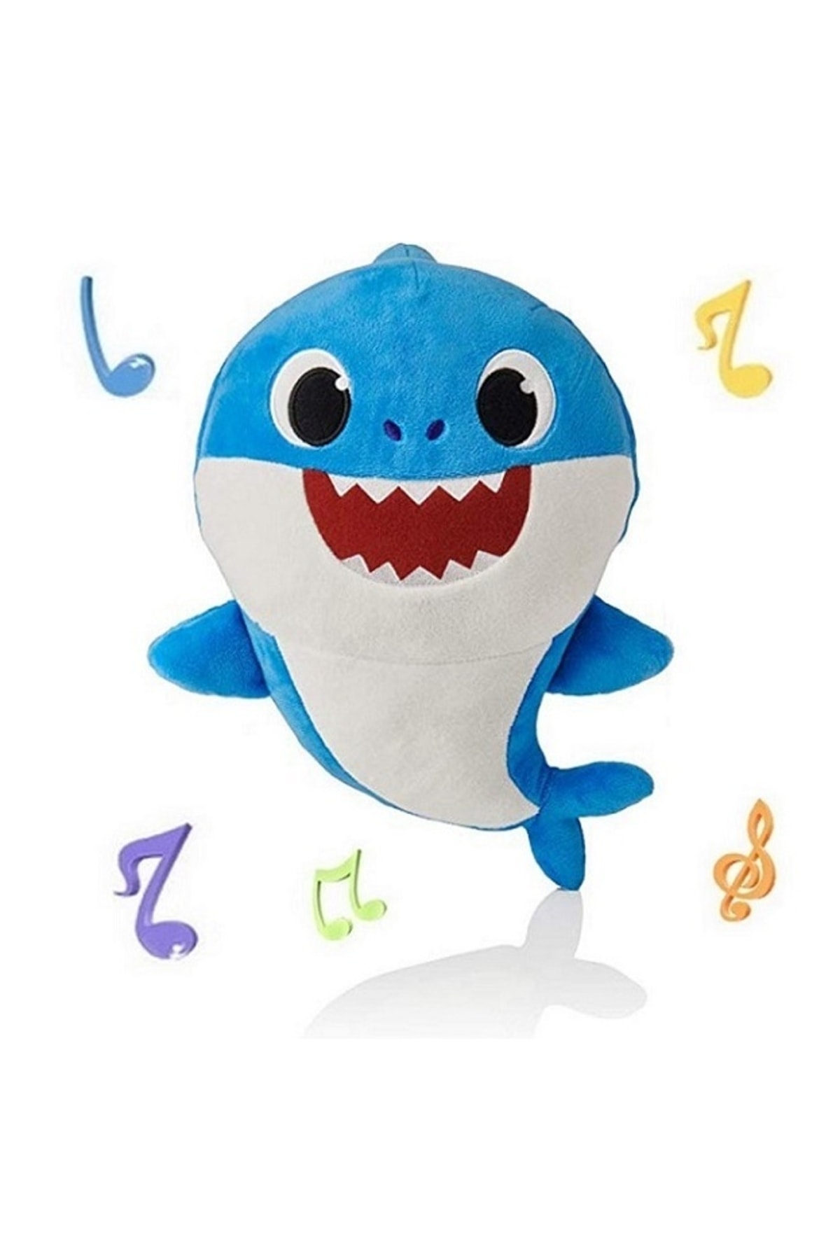 اسباب بازی های پشمی BABY SHARK COMPATIBLE DADDY وارداتی موزیکال مخمل خواب دار 30 سانتی متری Schulzz