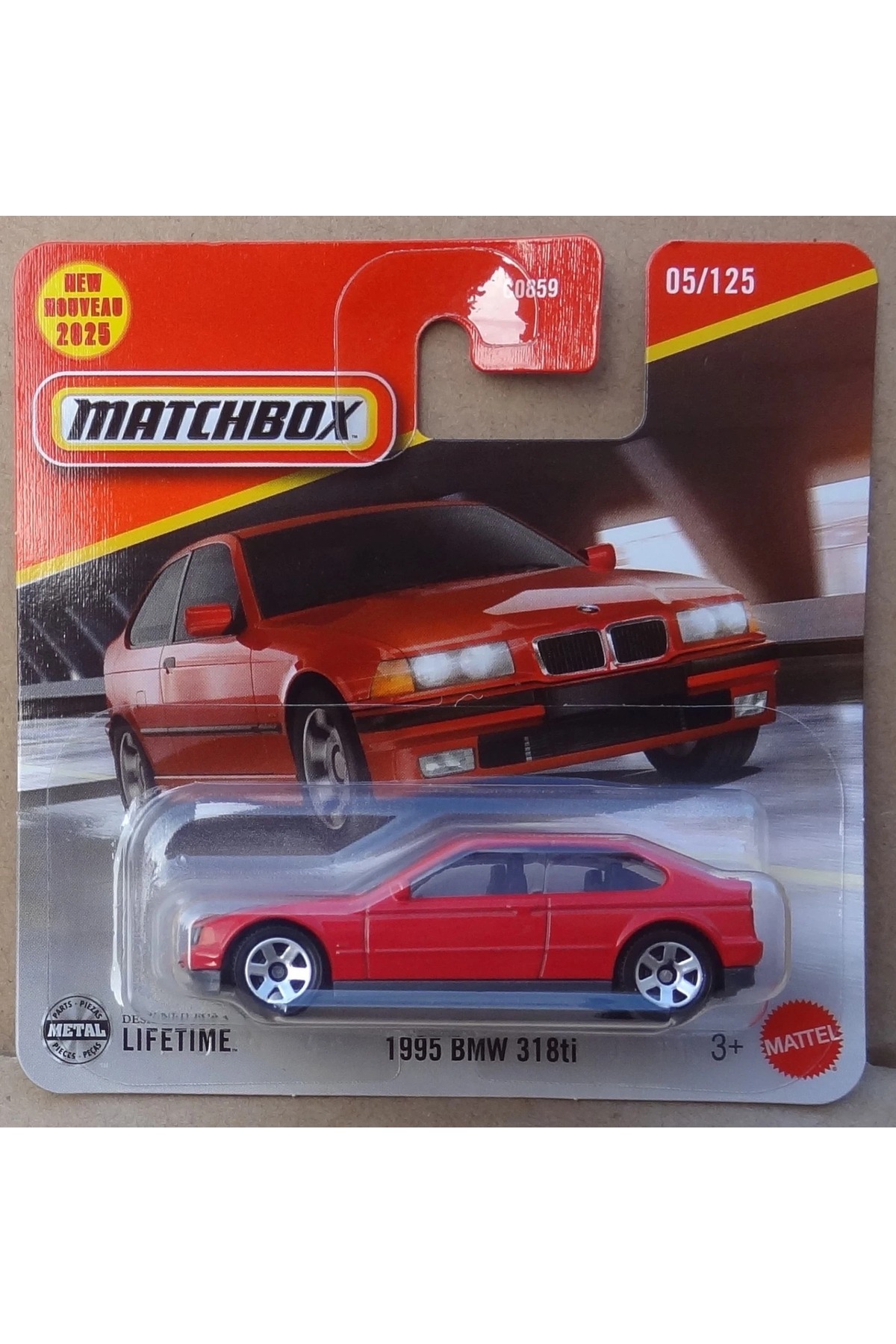ماشین اسباب بازی جعبه کبریت 1995 BMW 318TI DIECAST MODEL CAR – مقیاس 1:64 از ترکیه HOT WHEELS
