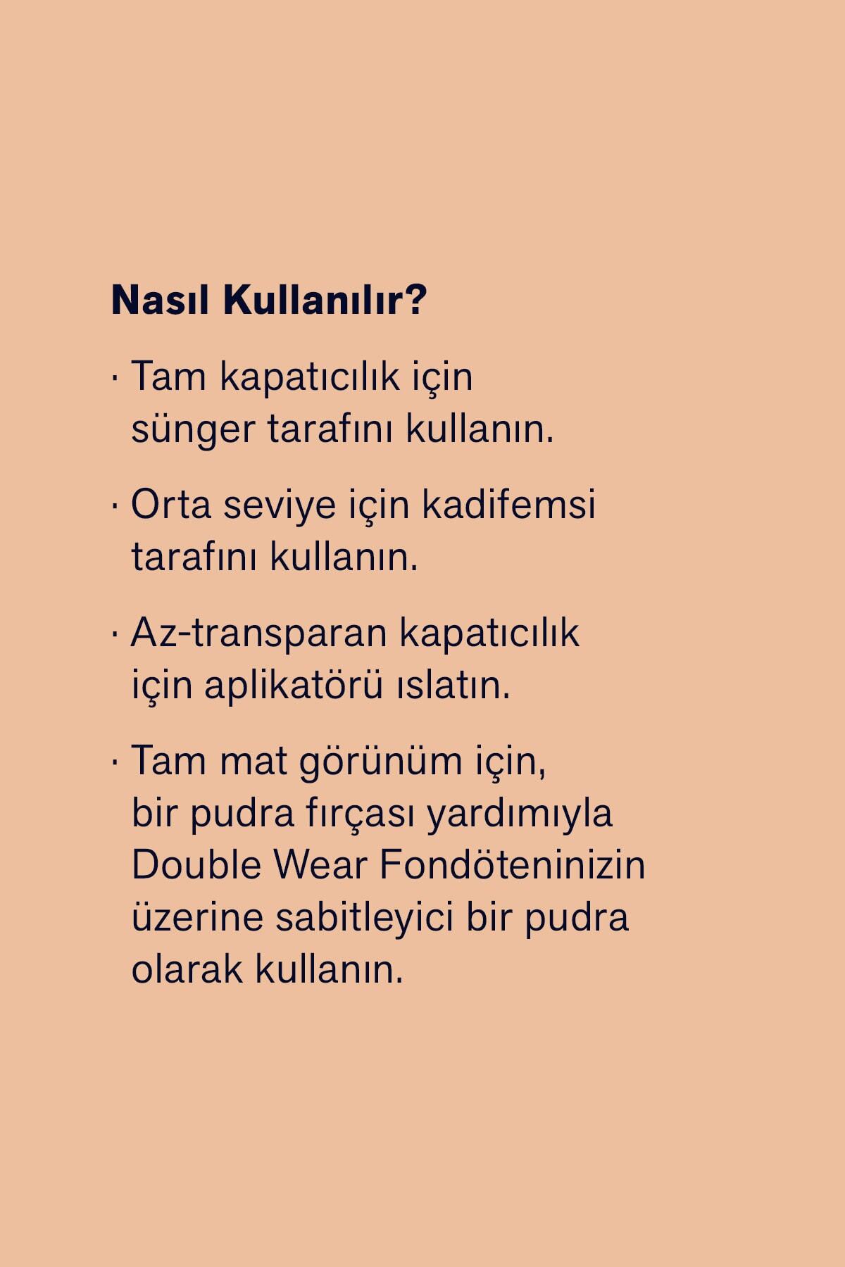 کرم پودر فونداسیون مات DOUBLE WEAR STAY IN PLACE 3N1 بژ عاج 12 گرم اورجینال Estee Lauder