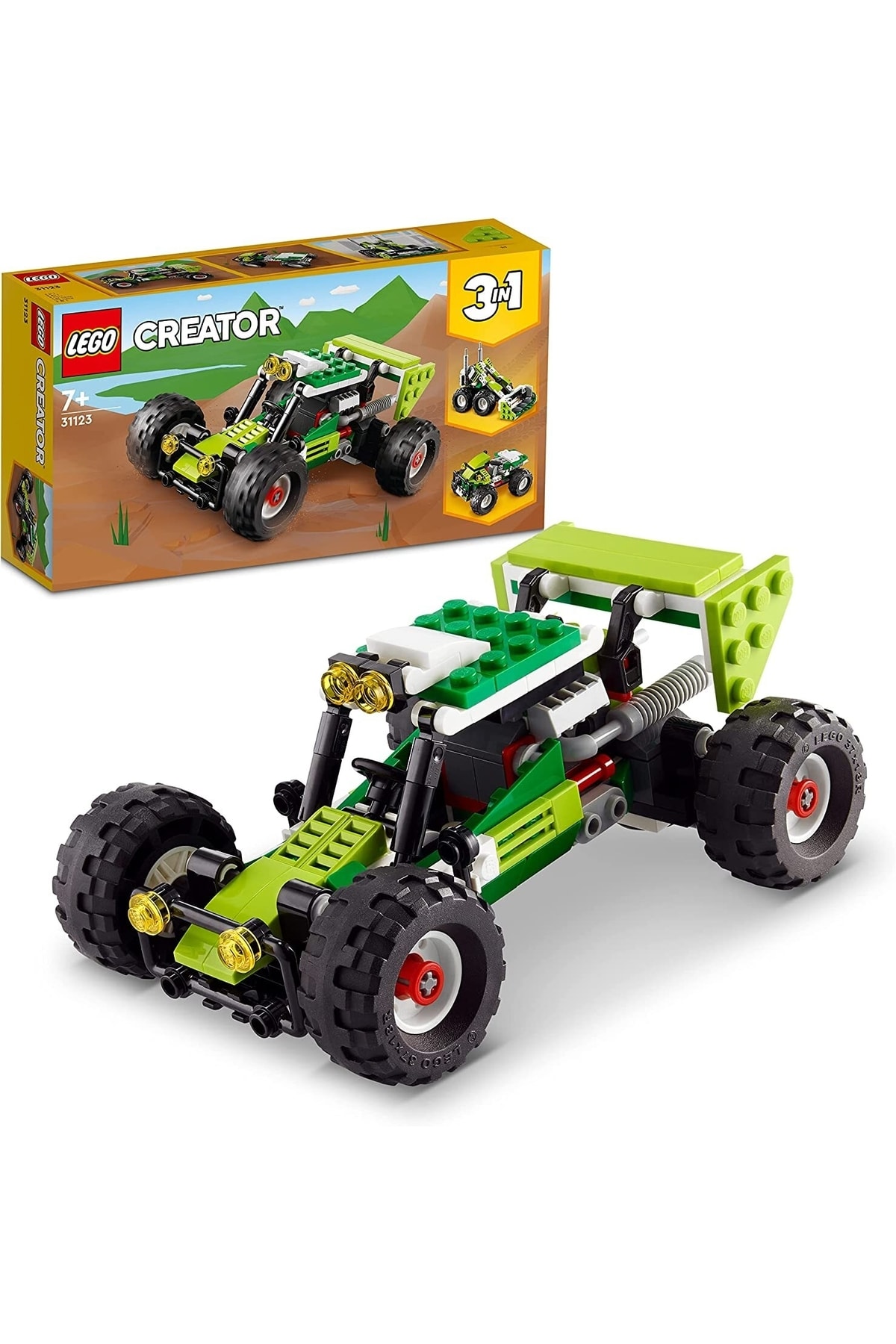لگو و اسباب بازی های ساخت محور ® CREATOR 3 IN 1 OFF ROAD JEEP 31123 A MINI LOADER ATV برای کودکان 7 سال به بالا از ترکیه LEGO