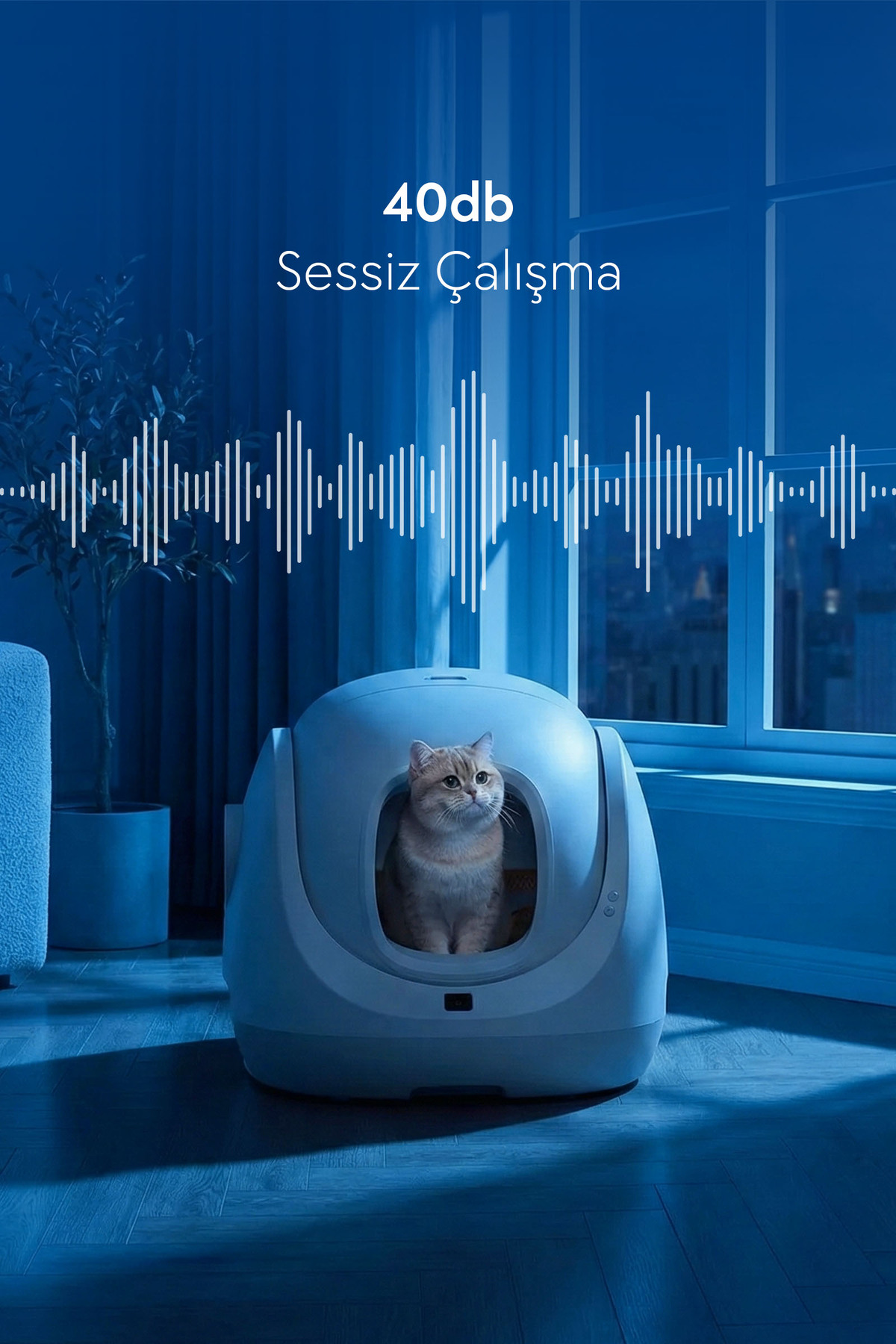 جعبه خاک خودکار گربه کت‌لینک Catlink Scooper SE (Lite)، مدل CL-CA-03
