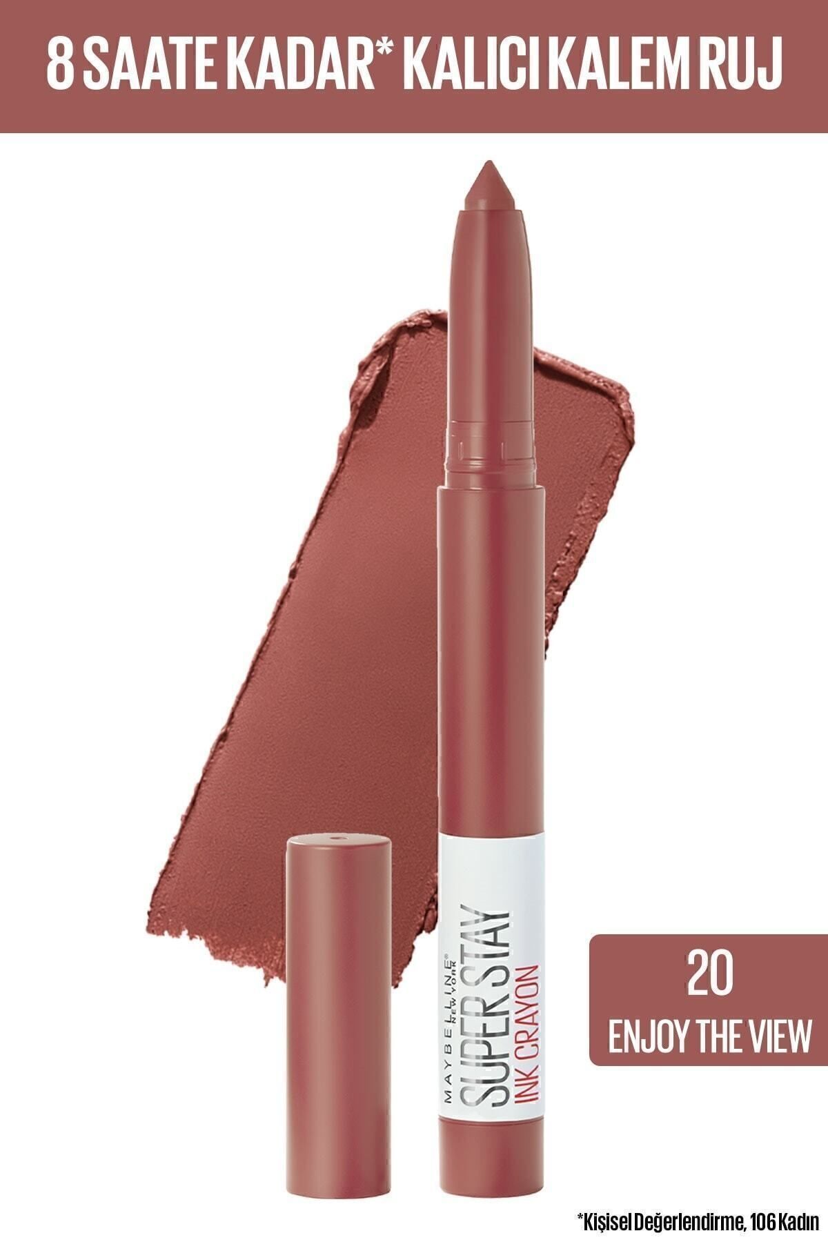 مداد لب مداوم سوپر استی اینک 20 لبهای دیدنی میبلین Maybelline New York