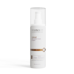 کرم ضد ترک پوست مینادرم Mineaderm مدل Renewal Anti Stretch Mark حاوی پپتید و شی‌باتر حجم ۲۰۰ میلی‌لیتر