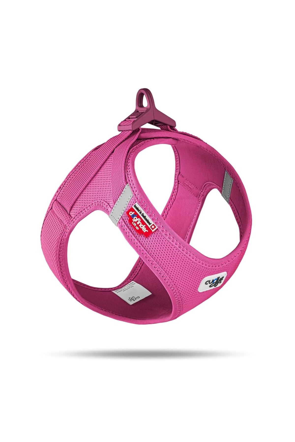 هارنس جلیقه‌ای سگ کرلی Curli Air-Mesh Clasp، رنگ فوشیا، مدل PN2845