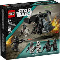 مجموعه ساختنی لگو LEGO سری جنگ ستارگان Star Wars مدل 75412، بسته نبرد Death Trooper و Night Trooper، ۱۱۹ قطعه
