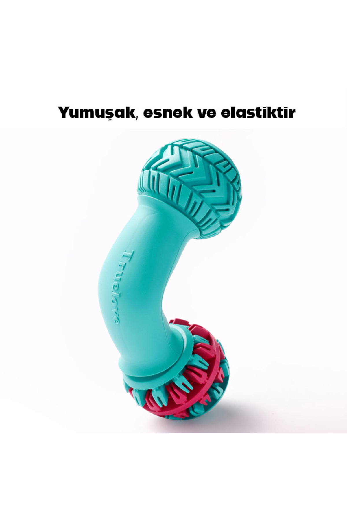 اسباب‌بازی جویدنی سگ ترو لاو True Love مدل AYKO-003-M، سبز ارتشی، سایز M