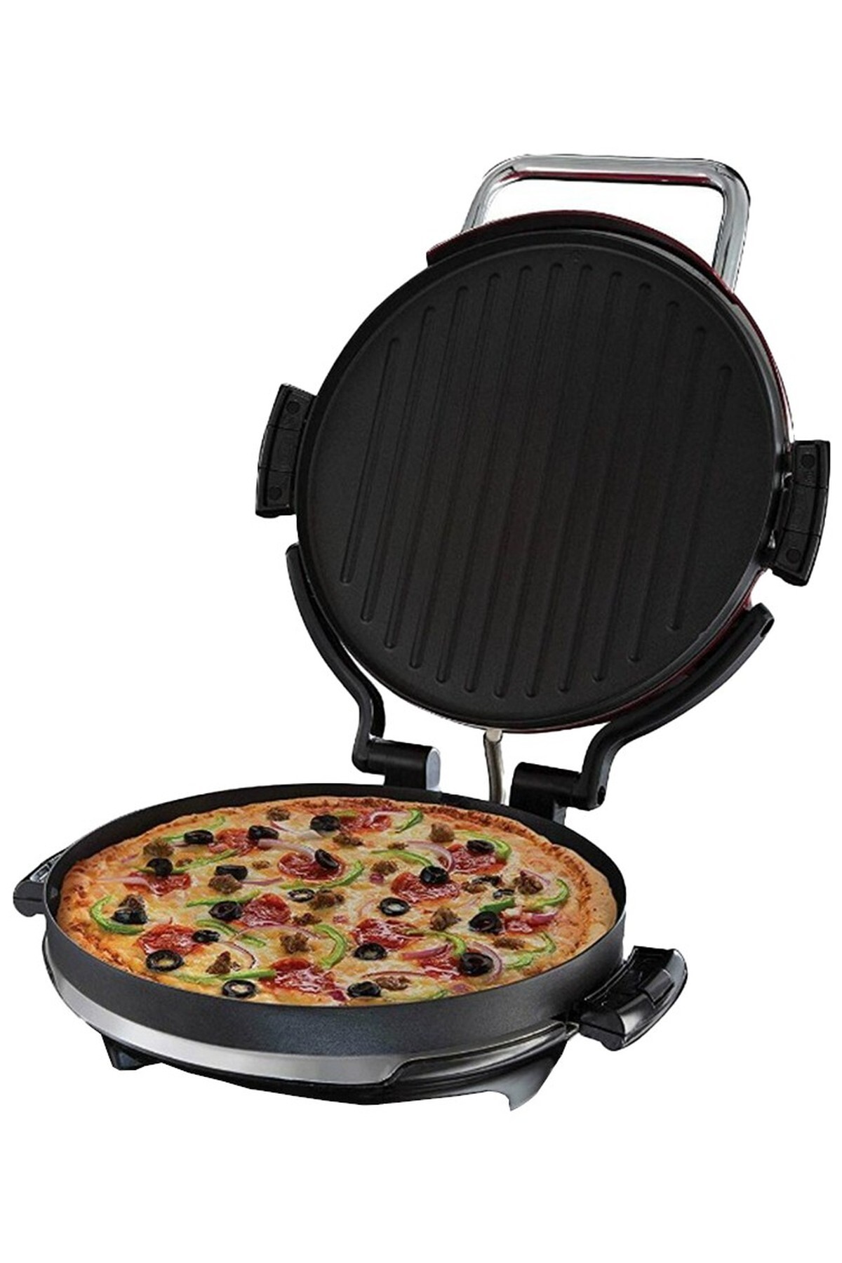 گریل برقی دستگاه و پیتزا تابه عمیق 24640 56 GF اورجینال George Foreman