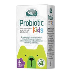 مکمل پروبیوتیک کودکان ان‌بی‌ال NBL Probiotic Kids، ۳۰ قرص جویدنی