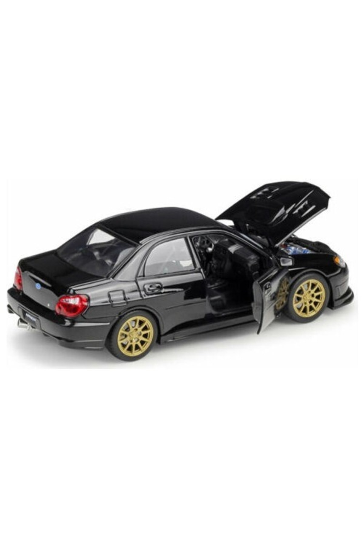 مدل خودرو سوبارو ایمپرزا WRX STI 1 24 مشکی اورجینال WELLY