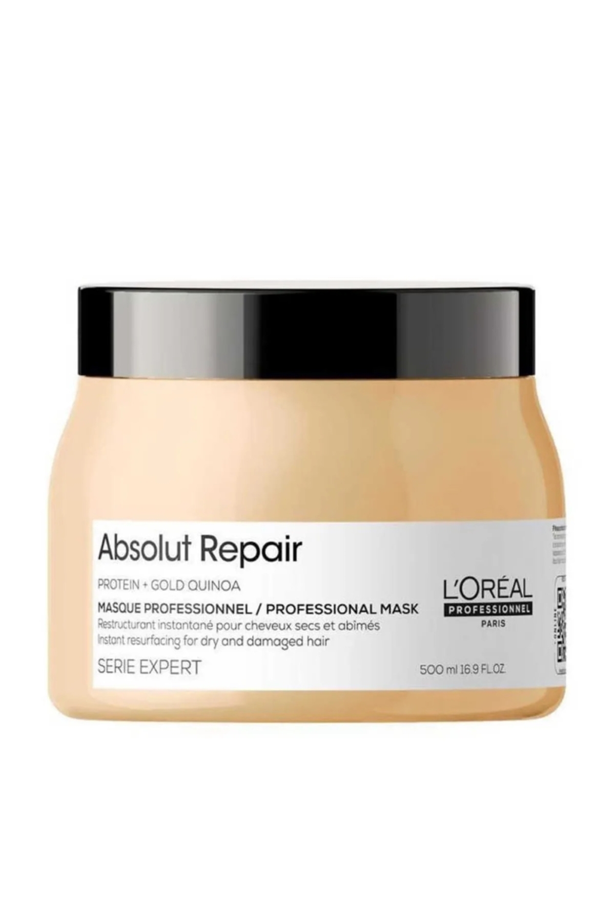 ماسک مو مردانه و زنانه موی تعمیر ABSOLUT 500 میل حرفه ای برای موهای فرسوده خشک GEM1C0F G63 L'oreal Professionnel