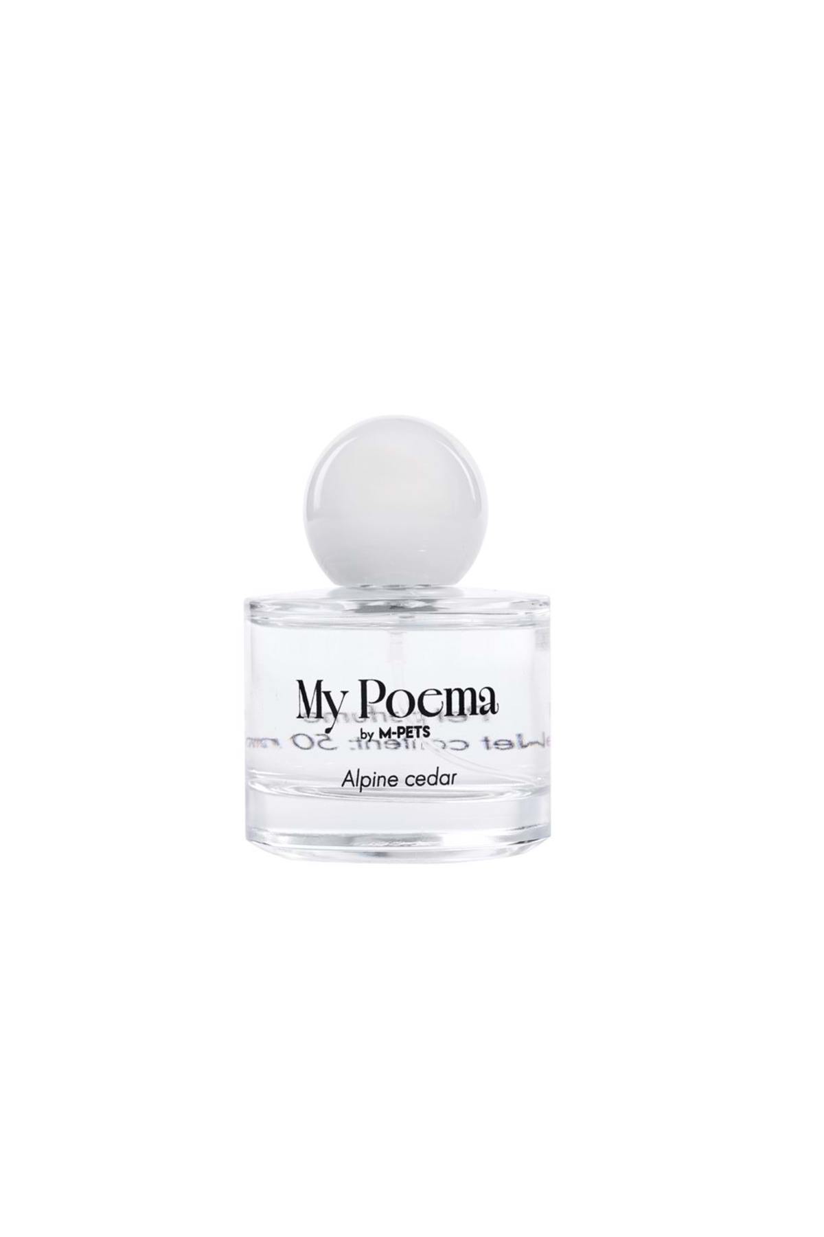 عطر گربه و سگ MY POEMA ام‌پتس M-PETS با رایحه سدر آلپاین، ۵۰ میلی‌لیتر