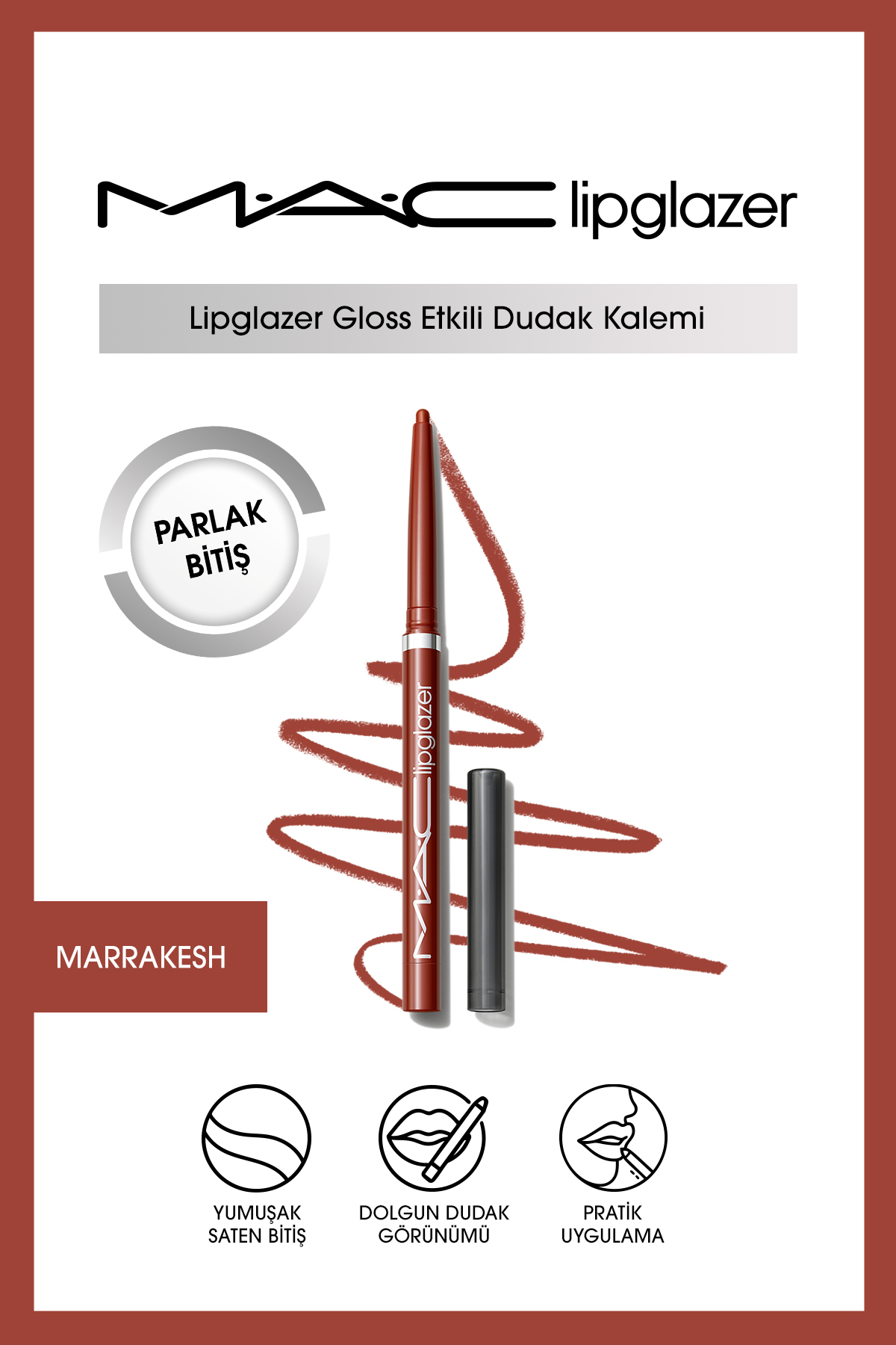 خط لب مداد افکت LIPGLAZER GLOSS EFFECT مراکش Mac