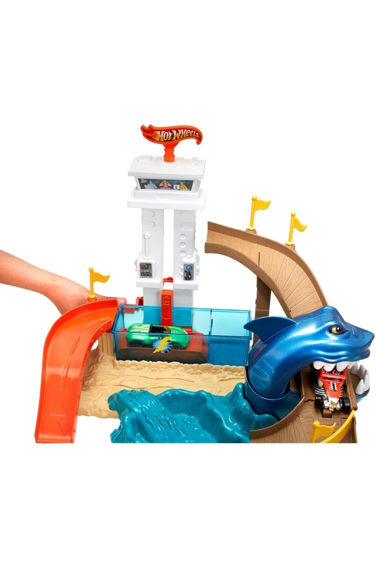 ماشین اسباب بازی COLOR SHIFTERS SHARKPORT SHOWDOWN BGK04 از ترکیه HOT WHEELS