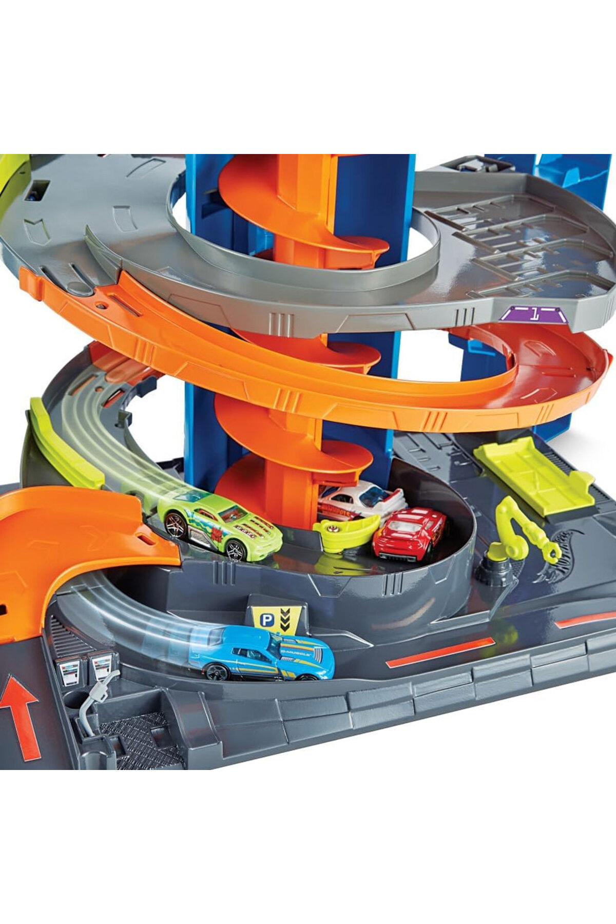 ماشین اسباب بازی مگا گاراژ GTT95 هات ویلز اورجینال HOT WHEELS