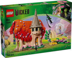 مجموعه ساختنی بازدید گلینـدا و الفابا از مانچکین‌لند لگو LEGO ویکد مدل 75690، ۷۴۴ قطعه، مناسب ۹ سال به بالا