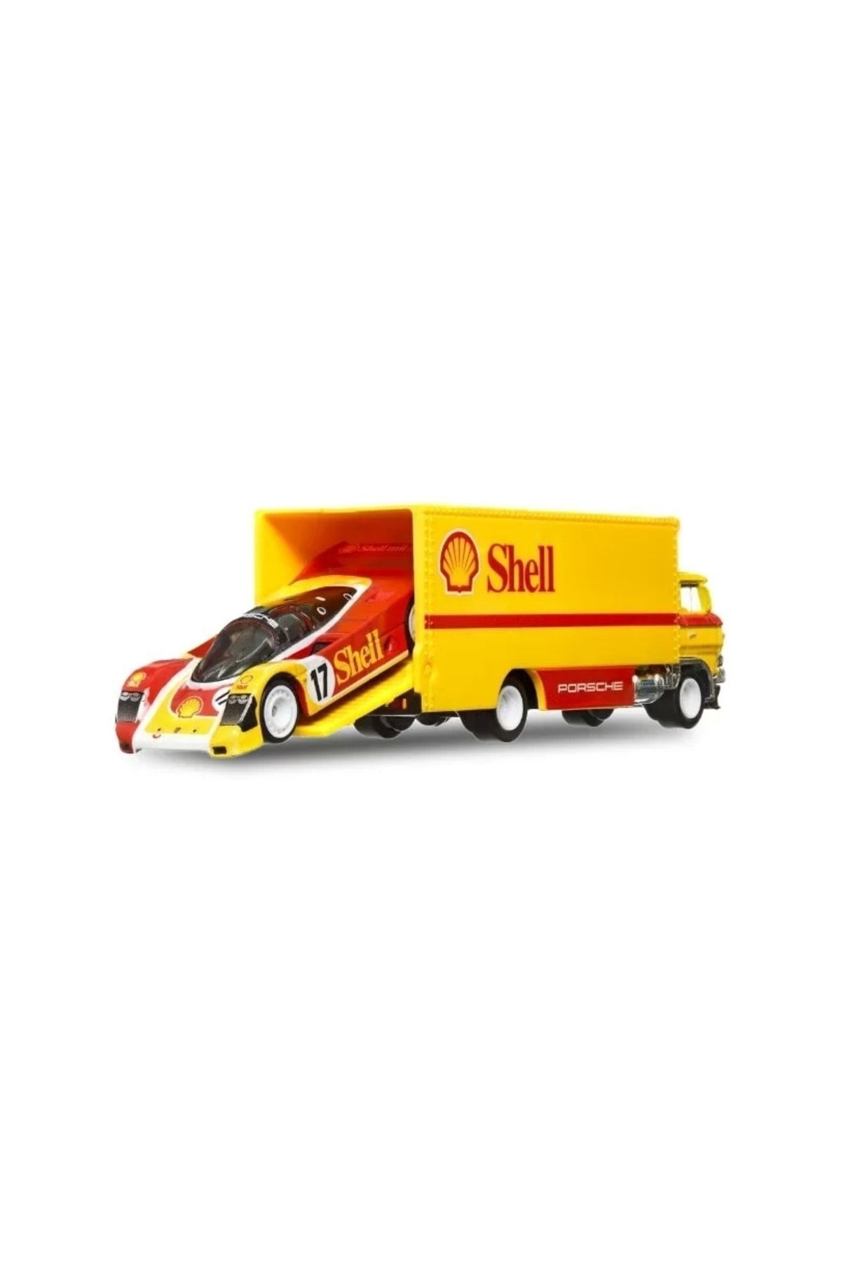 مدل خودرو PORSCHE 962 SAKURA SPRINTER TEAM TRANSPORT PREMIUM اورجینال HOT WHEELS
