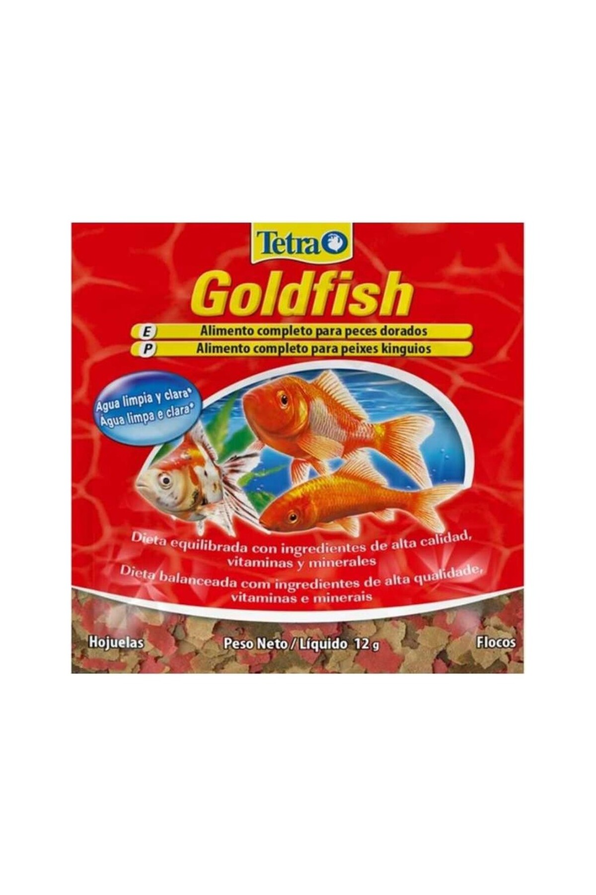 غذای ماهی گلدفیش تترا Tetra Goldfish Sachet، ۱۲ گرم