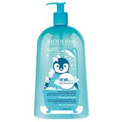 ژل شوینده فومی صورت، بدن و مو بایودرما Bioderma ABCDerm، مناسب پوست حساس نوزاد و کودک، ۱ لیتر