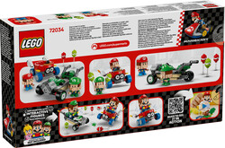 مجموعه ساختنی لگو LEGO سوپر ماریو مدل 72034، بیبی ماریو و بیبی لوئیجی، ۳۲۱ قطعه، حداقل ۸ سال