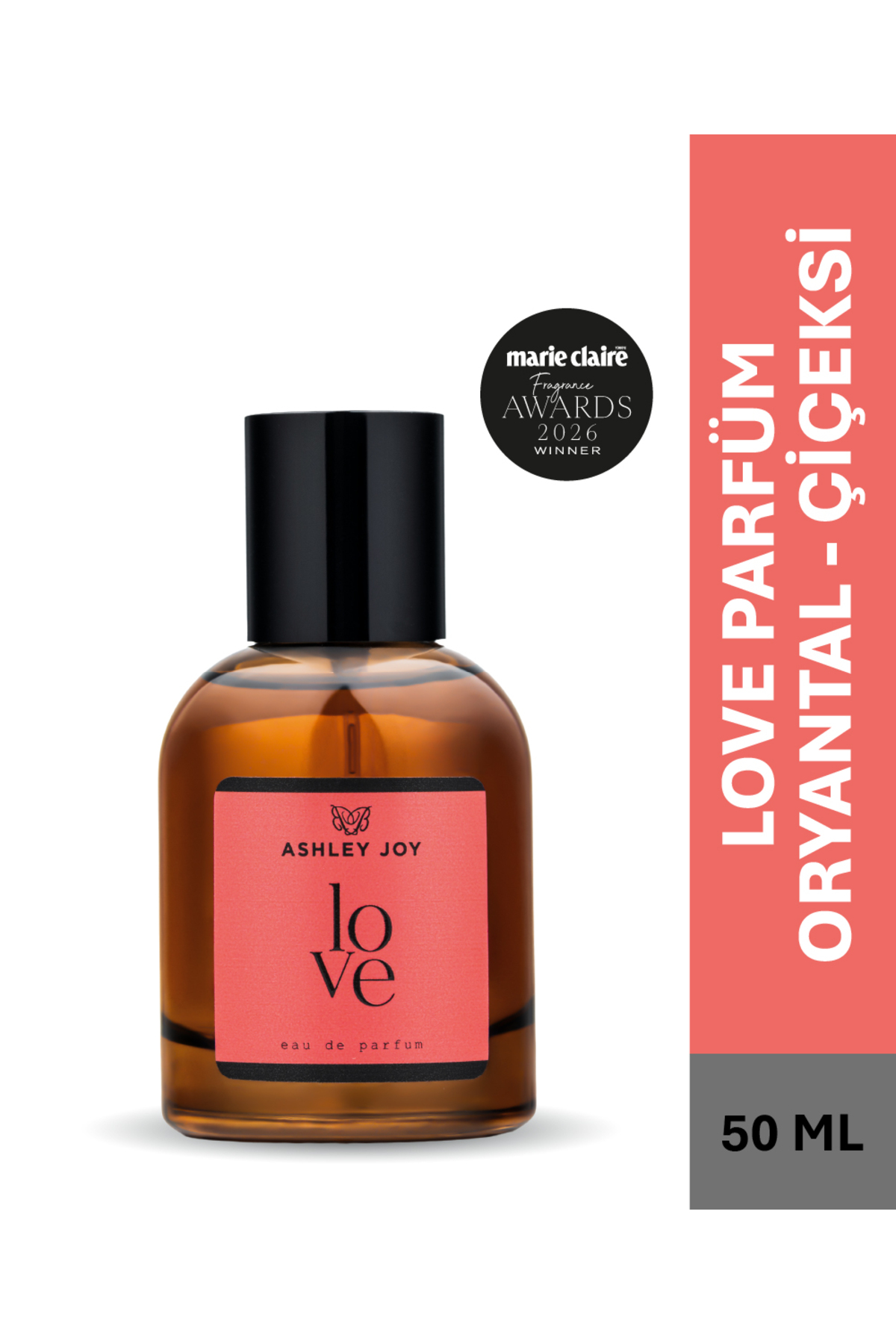 عطر زنانه LOVE ادوپرفیوم 50 ML Ashley Joy