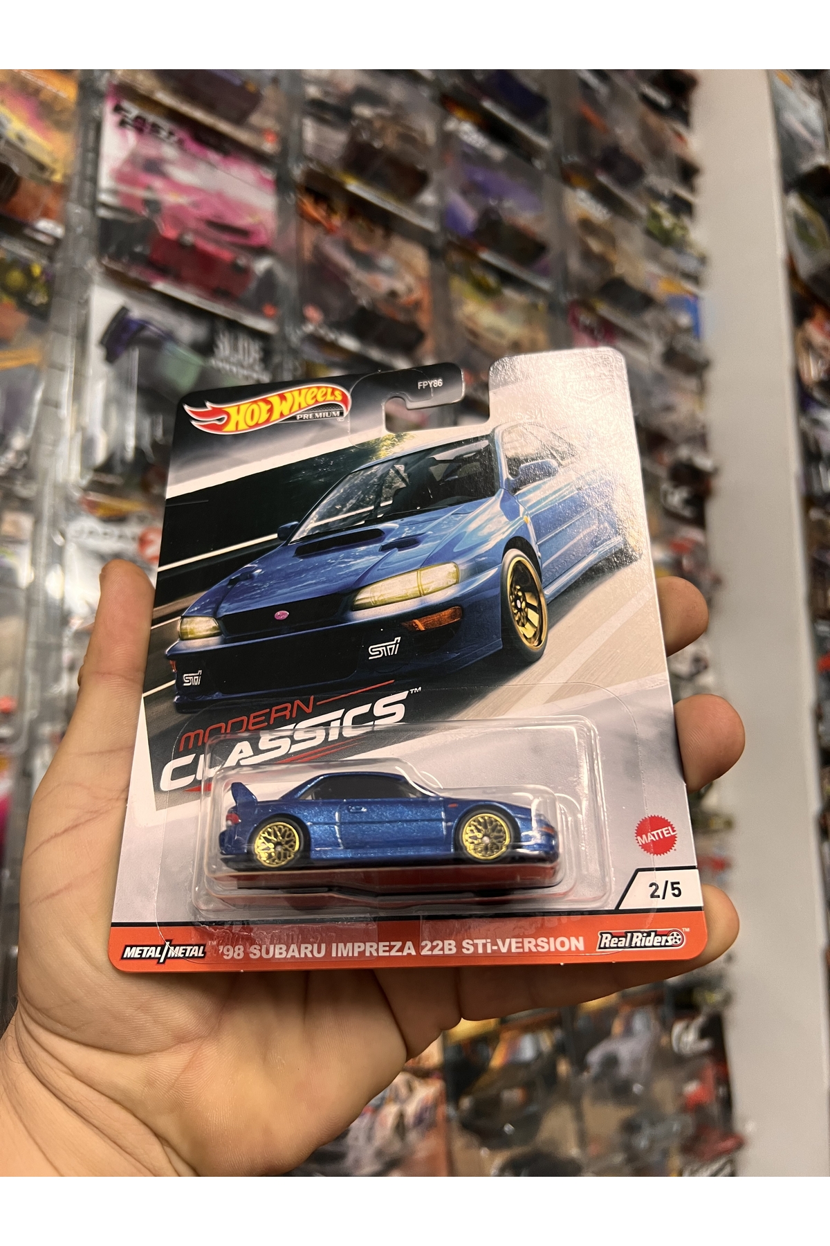 ماشین اسباب بازی 98 سوبارو ایمپرزا 22B STI 1.64 از ترکیه HOT WHEELS