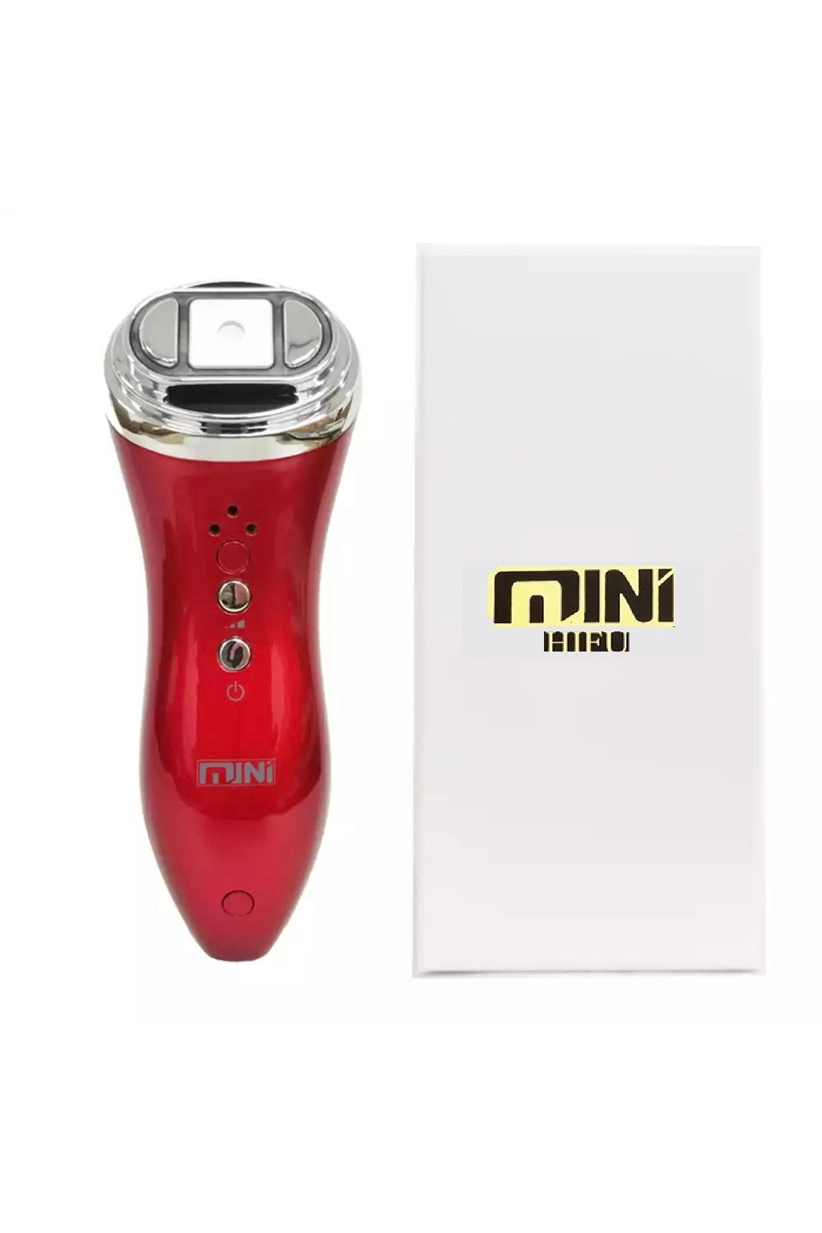 ماساژور صورت HIFU 1 FACE LIFT RENEWAL SKIN CLEANING PEELING ANTI AGING TYPE HOME BEAUTY RF MASSAGE CARE DEVICE اورجینال Mini Hifu
