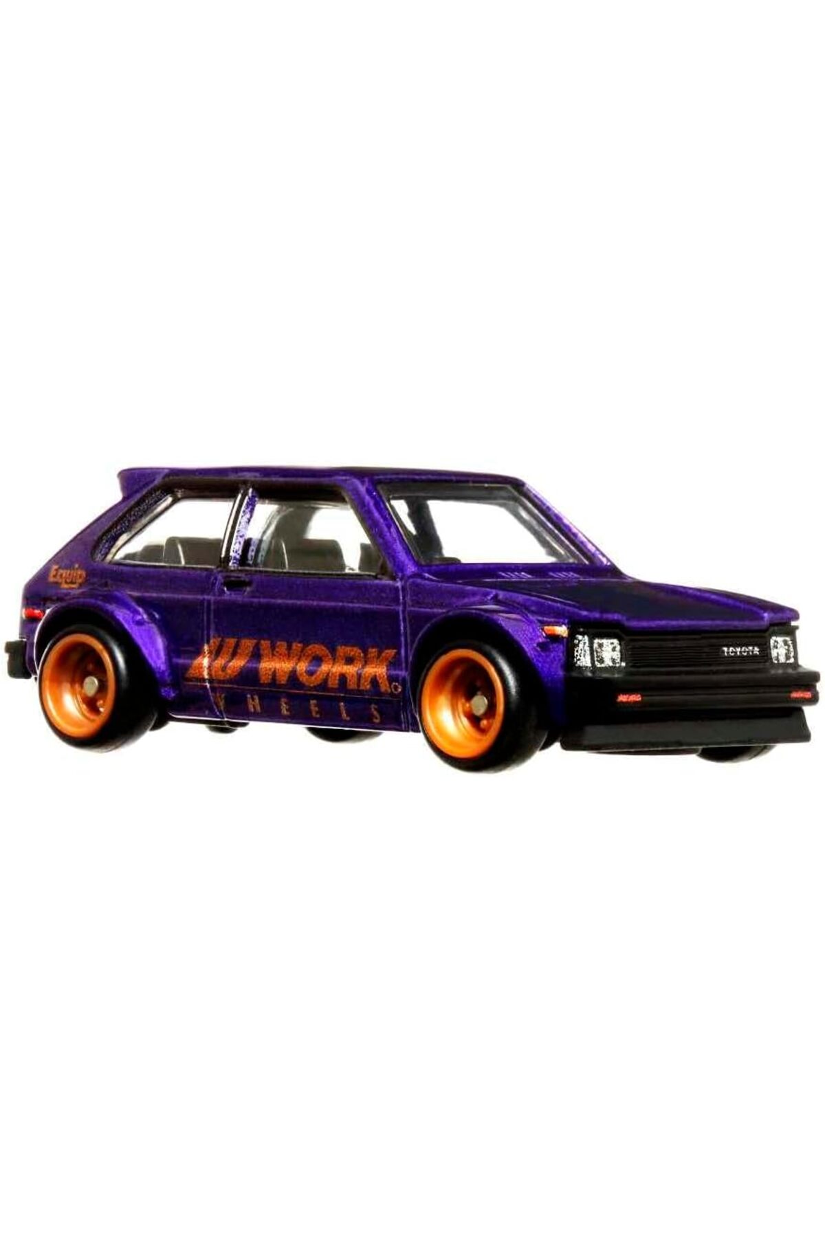 ماشین اسباب بازی TOYOTA STARLET KP61 PREMIUM RONIN RUN '81 از ترکیه HOT WHEELS