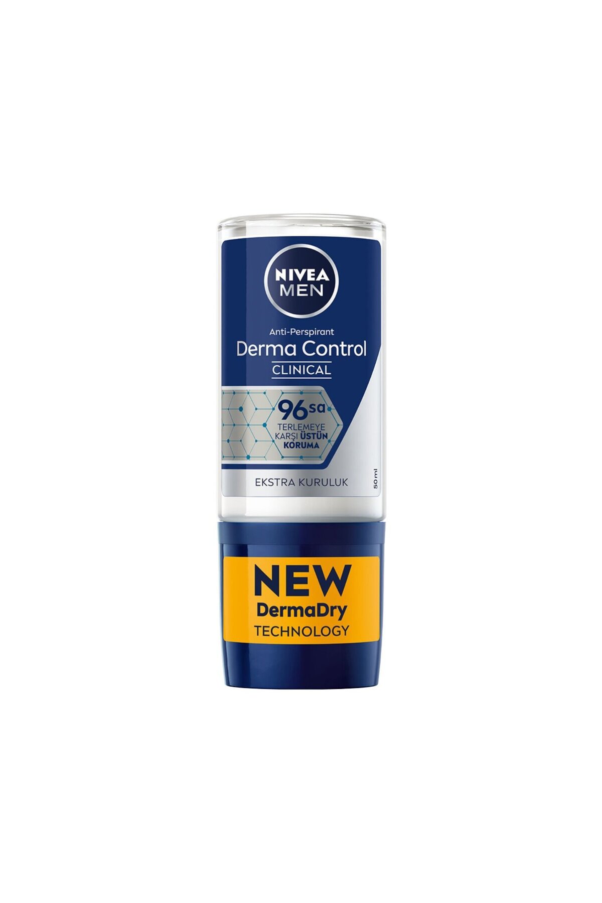 NIVEA ضدعرق مردانه رول آن دارما کنترل کلینیکال 96 ساعته نیوئا