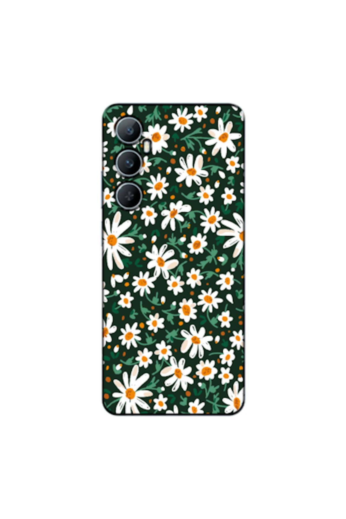 کاور و قاب محافظ REALME C65 4G COMPATIBLE SPRING FLOWERS 4 SILICONE CASE طرح دار اورجینال Zebana