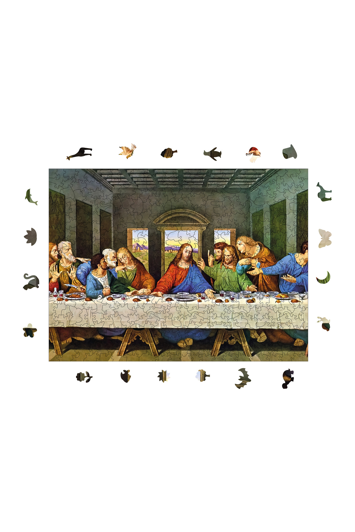 پازل چوبی شام آخر 450 قطعه 29X39 سانتی متر از ترکیه WePuzzleUp